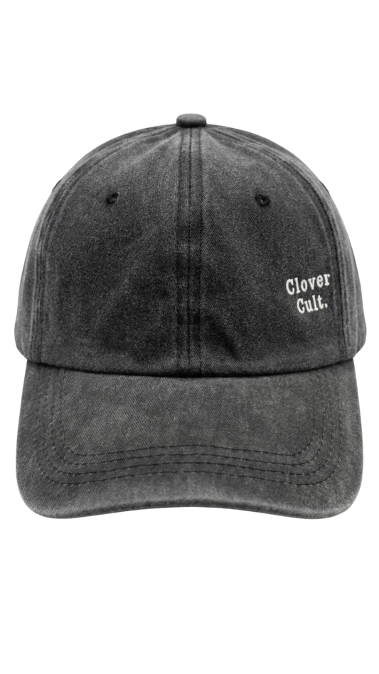 Essential Charcoal Washed Clover Cult