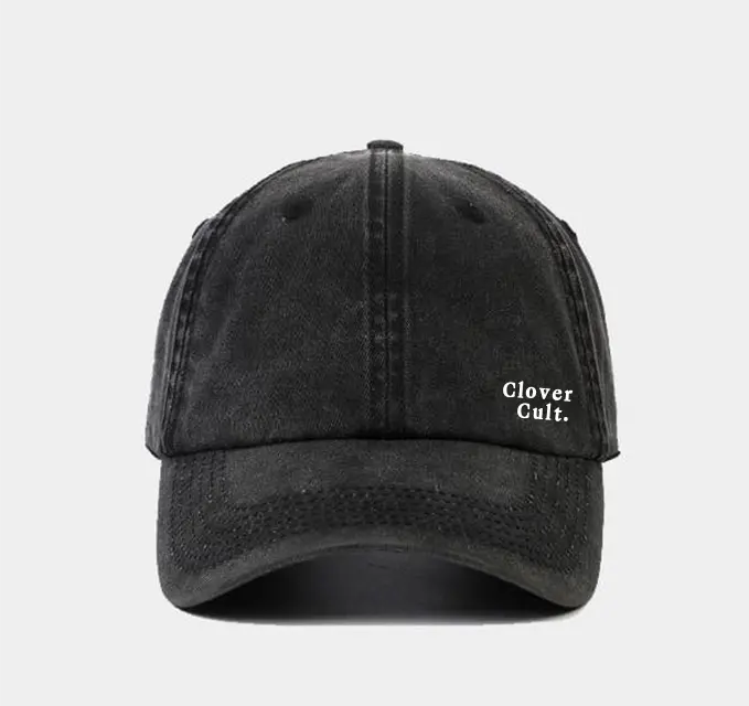 Essential Charcoal Washed Clover Cult